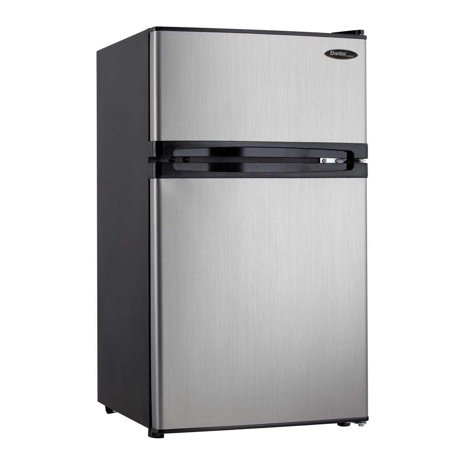 DANBY 3.1 cu ft Compact Refrigerator Stainless Compact DCR031B1BSLDD RD Furniture