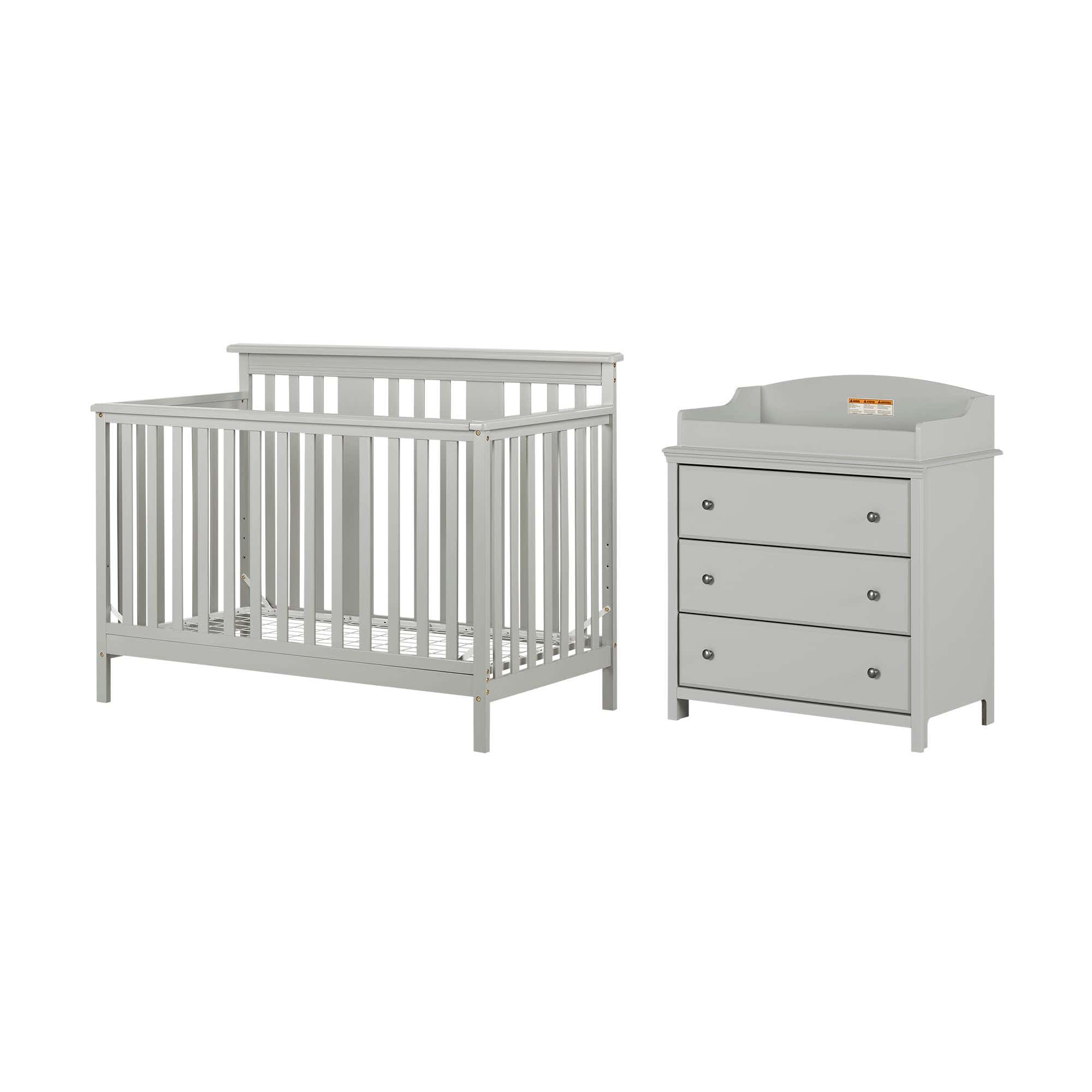 Crib and changing table set deals