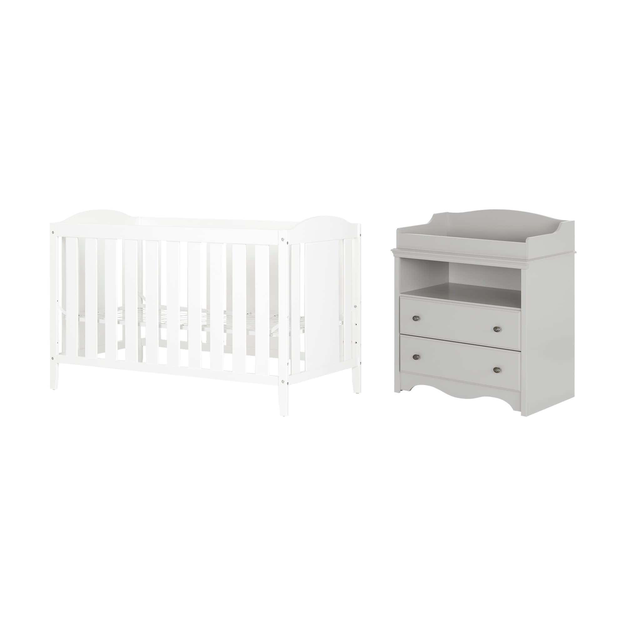 Baby Crib And Changing Table Set South Shore RD Furniture