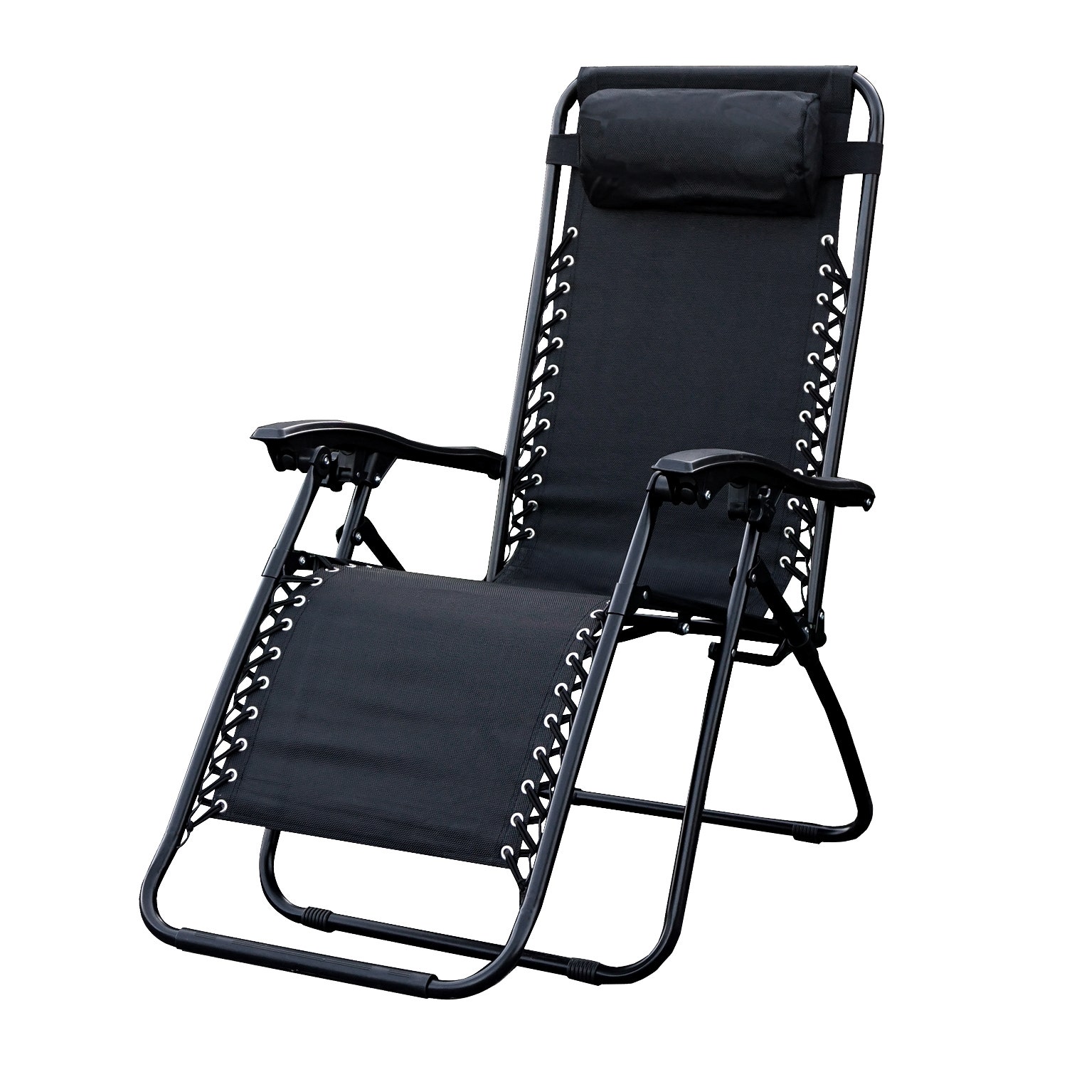 Zero gravity black folding chair | Outdoor furniture