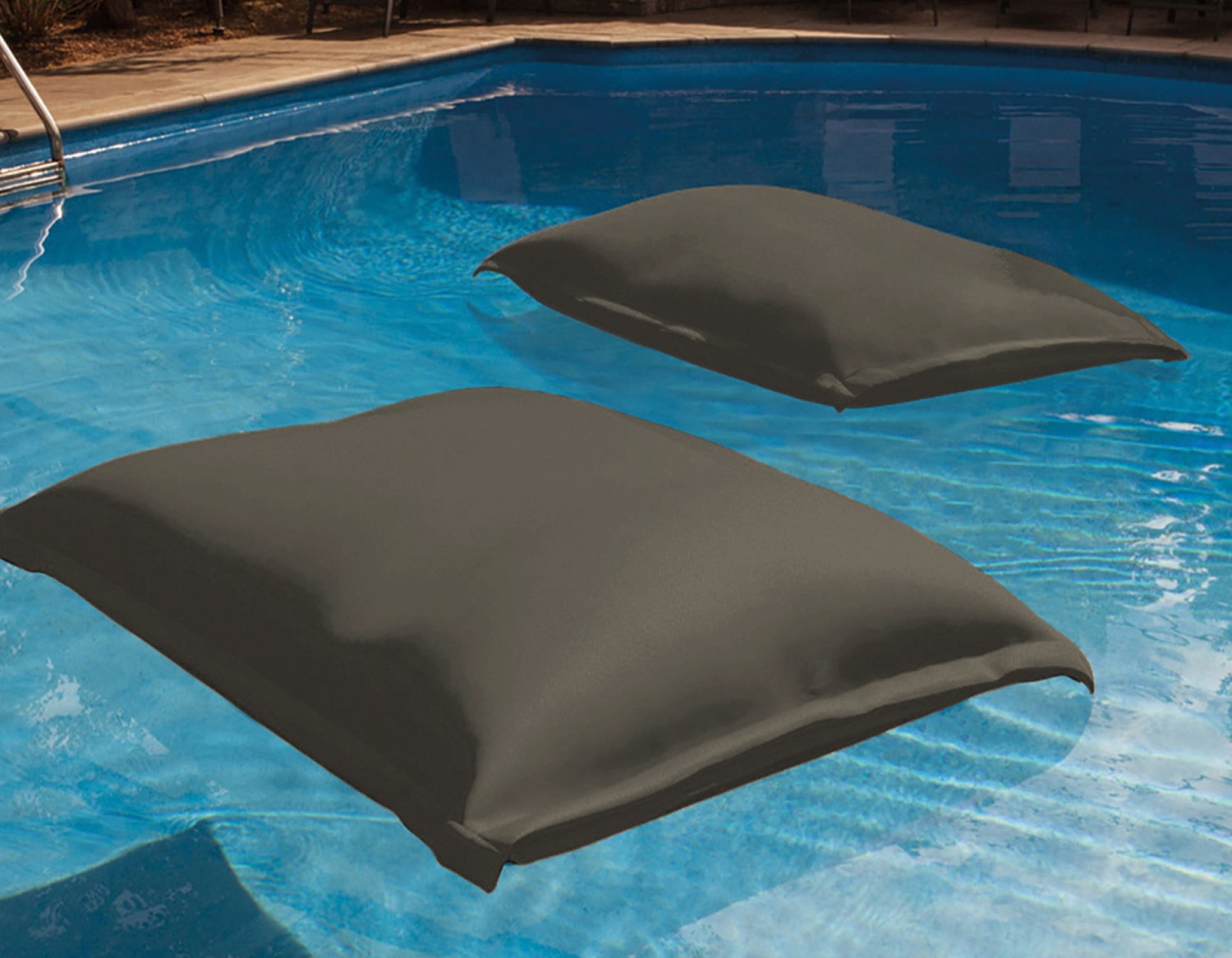 Pool floating red bean bag | Outdoor furniture