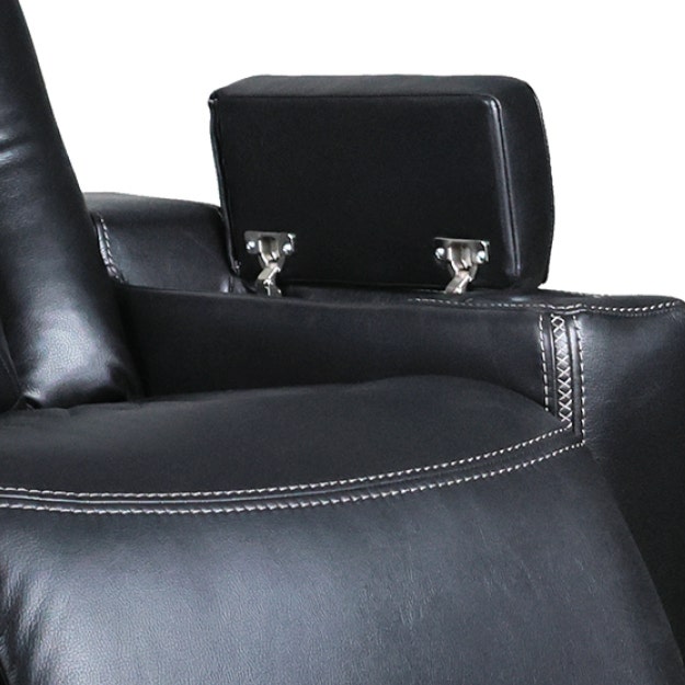 Storage in the armrests