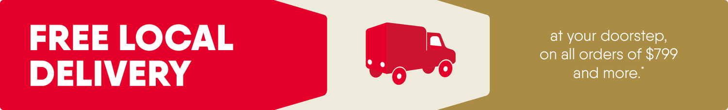 Free Local Delivery*