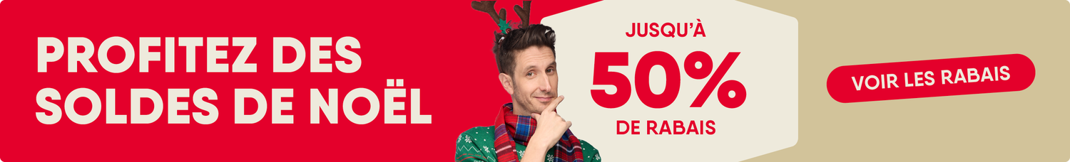 Profitez de nos soldes de Noël!