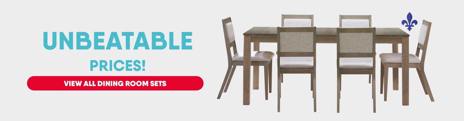 Cyber Monday - Unbeatable Priceson all Dining Room Sets