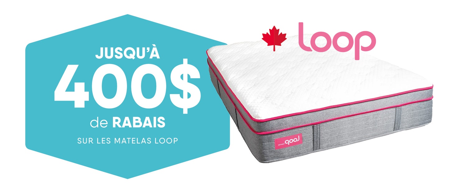 Cyberlundi - Jusqu'à 400$ de rabais sur les matelas canadiens