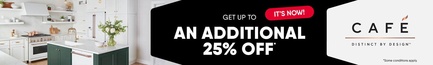 Get Up to An Additional 25% Off - Café appliances