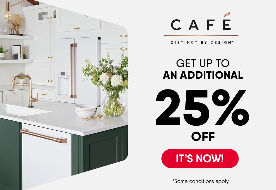Get Up to An Additional 25% Off - Café appliances