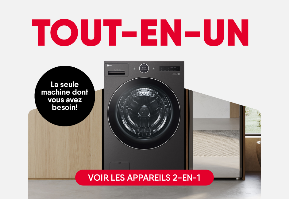 Tout-en-un. La seule machine dont vous avez besoin!