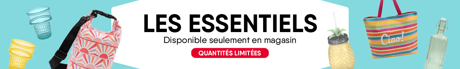 Les Essentiels : déco et accessoires maison à petit prix
