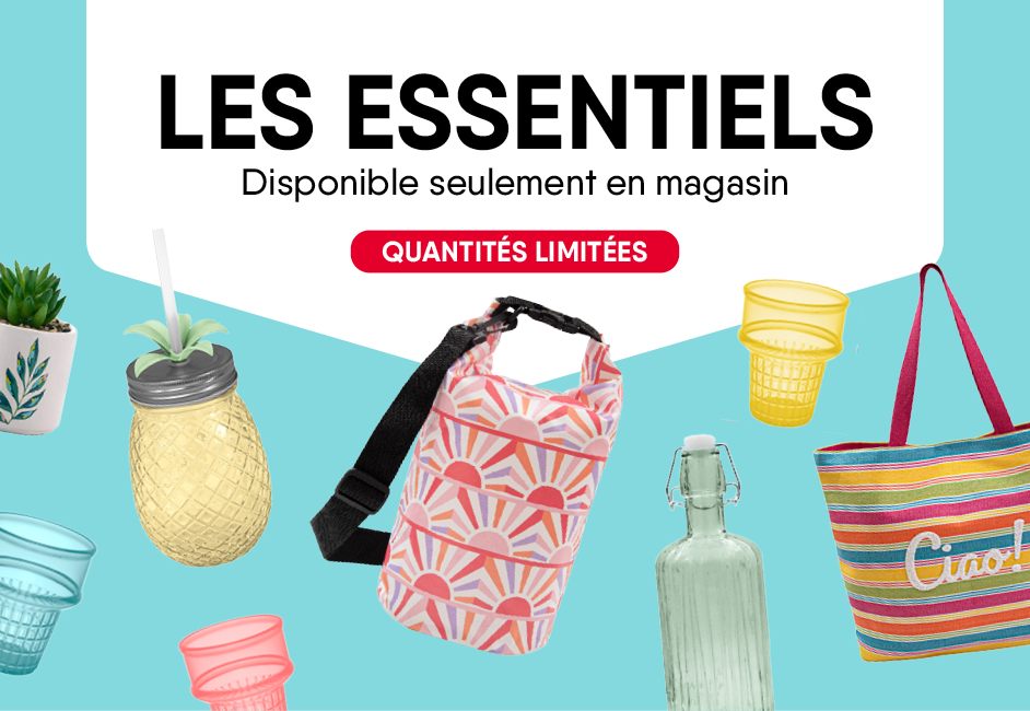 Les Essentiels : déco et accessoires maison à petit prix