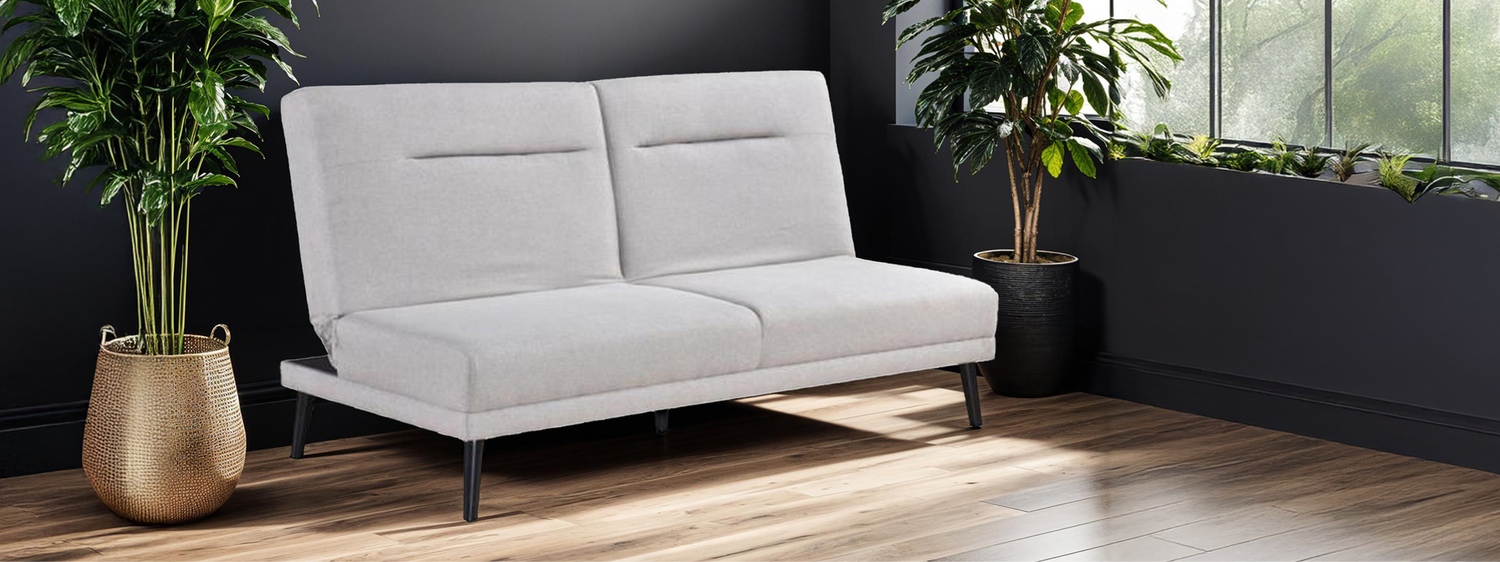 Convertible Loveseat - Light Taupe