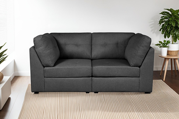 Modular Loveseat - Grey