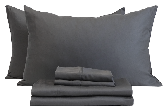 Grey Bamboo Rayon Bed Sheets