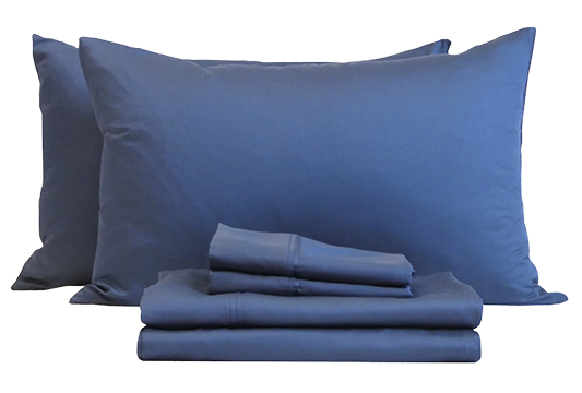 Blue Bamboo Rayon Bed Sheets