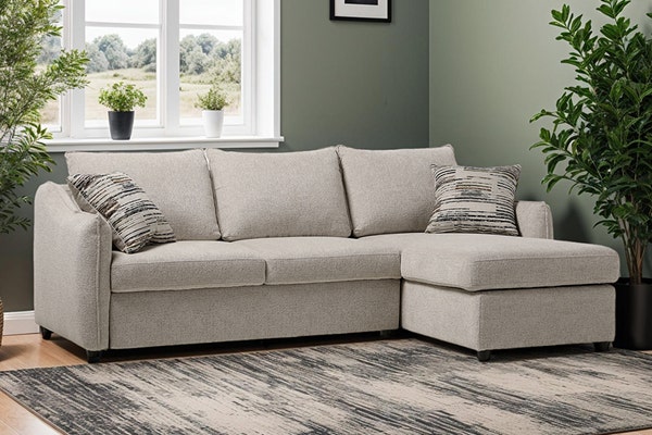 Modular Sectional and Chaise with Storage