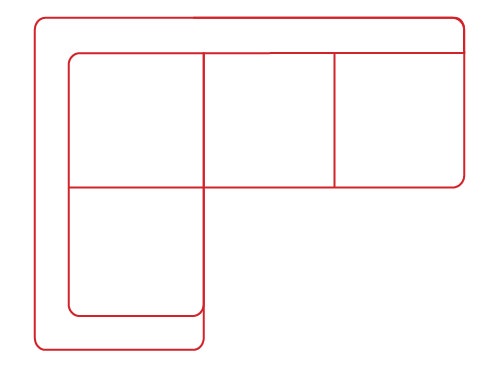 L-shaped sectional