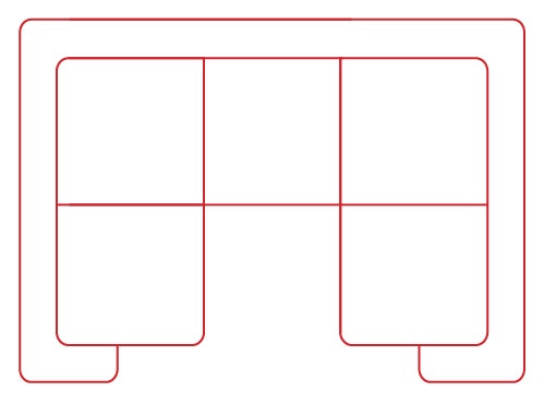 U-shaped sectional