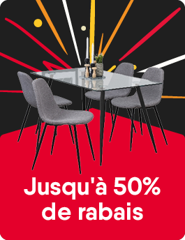 Jusqu’à 50% de rabais