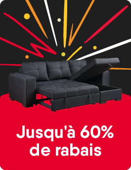 Jusqu’à 60% de rabais