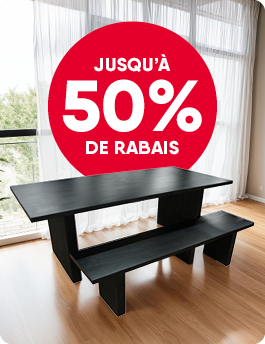 Jusqu’à 50% de rabais