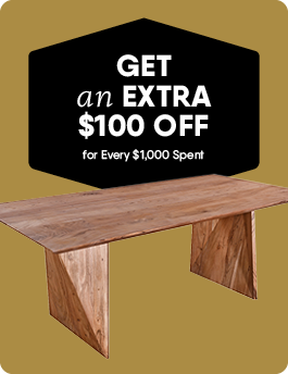 Get an Extra $100 Off for Every $1,000 Spent