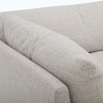 Dossiers rembourrés avec plumes et fibres mélangées