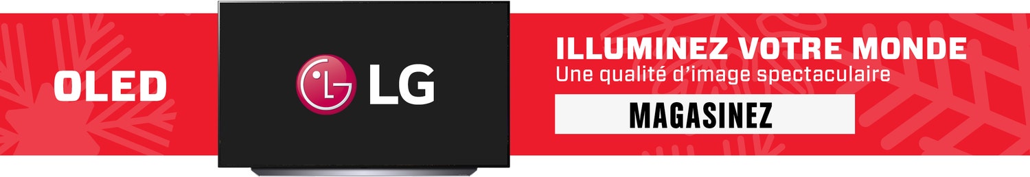 Découvrez nos téléviseurs OLED de LG