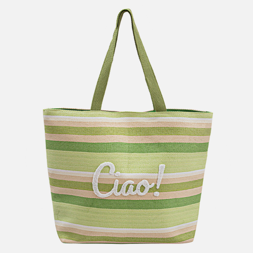 Sac de plage coloré - vert