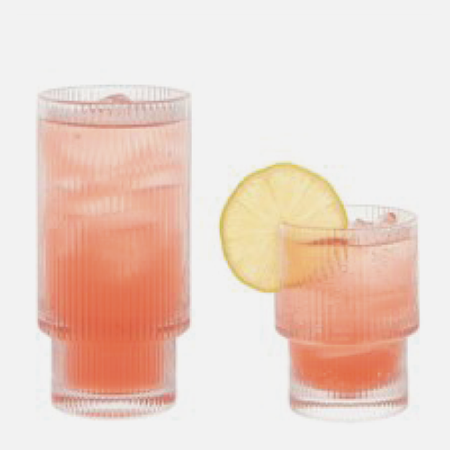 Ensemble de verres empilables - 185 ml et 325 ml (bte de 8)