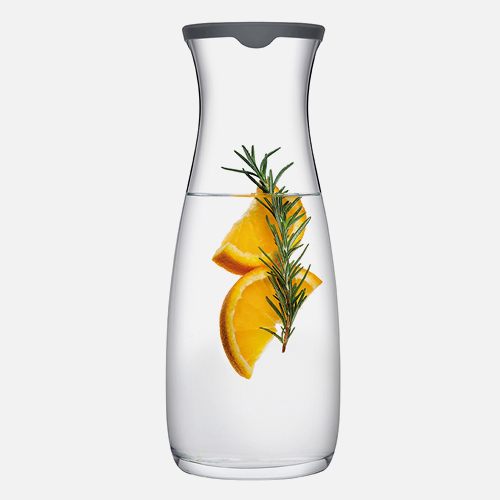Carafe en verre avec couvercle - 1.2 L