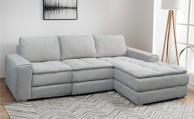 Modular Sectional with Chaise - 3 pcs