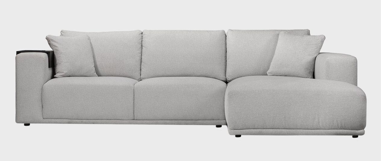 Sectional with Built-In Bluetooth Speakers