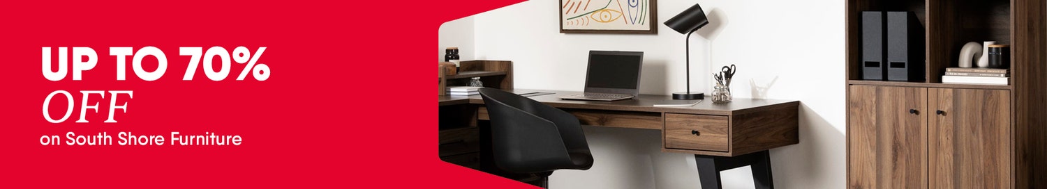 Up to 70% Off on South Shore Furniture