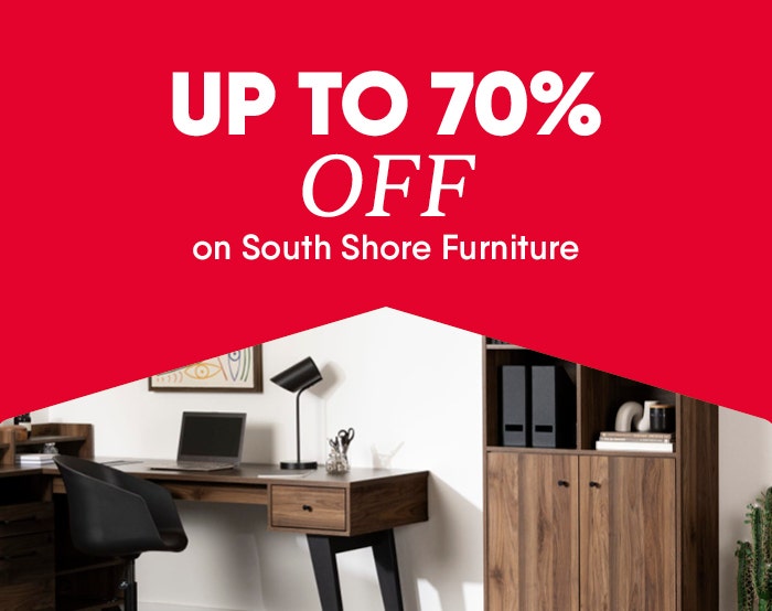 Up to 70% Off on South Shore Furniture
