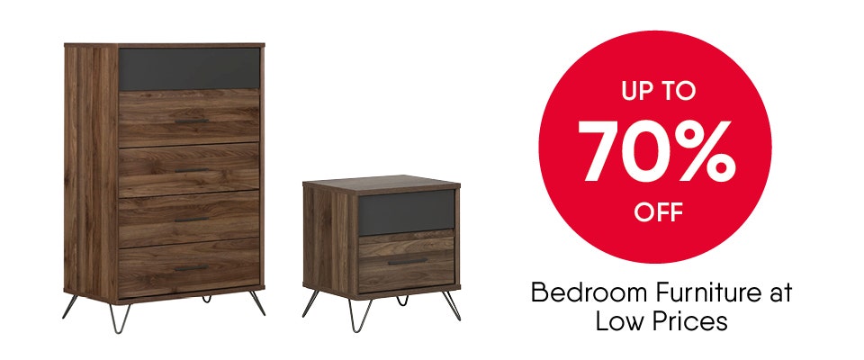 Up to 70% Off - Bedroom Furniture at Low Prices