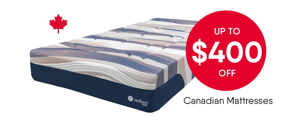 Up to $400 Off on Canadian Mattresses