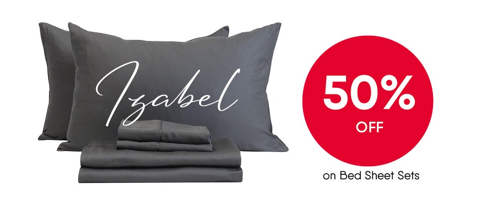 50% Off on Bed Sheet Sets