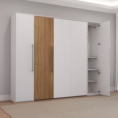 Murphy Bed with Storage Units