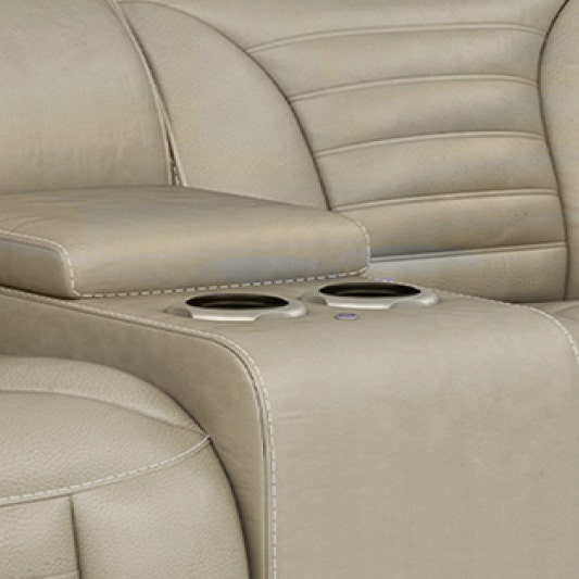 Console with Cup Holders