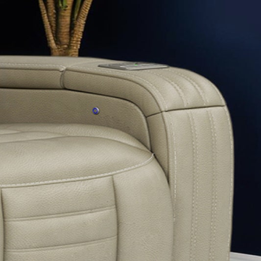 Rounded Armrests
