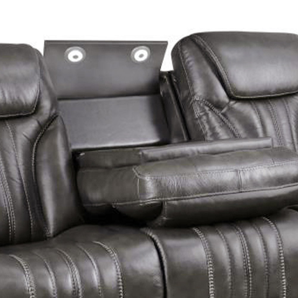 Drop-Down Backrest with Reading LED Lights