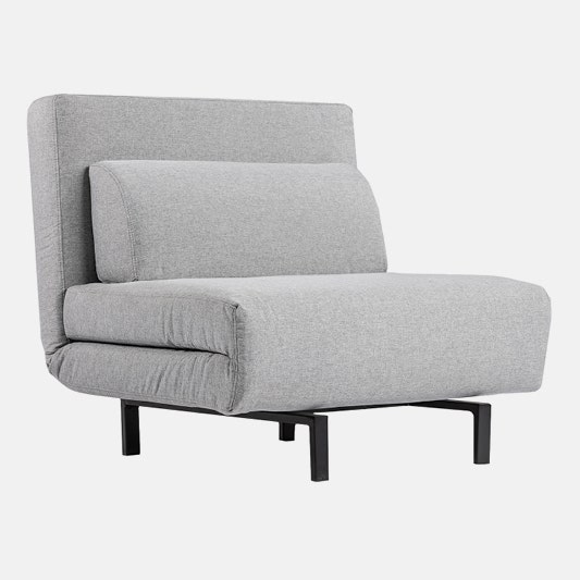 Swivel Convertible Armchair - Grey