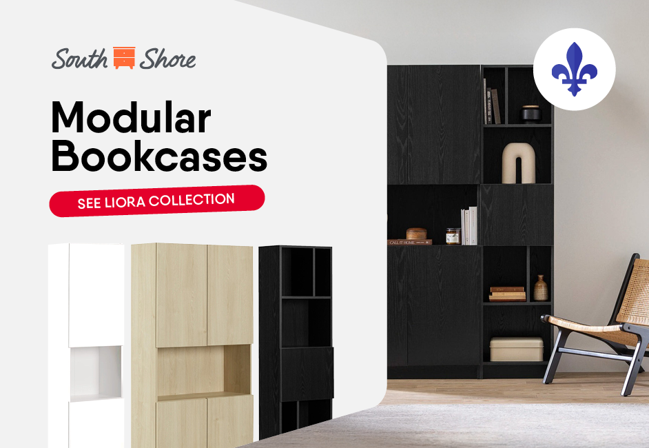 South Shore Liora Collection - Modular Bookcases