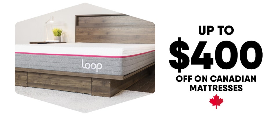 Up to $400 off on canadian mattresses