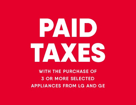 Paid taxes when buying GE Appliances