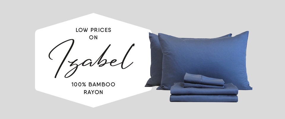 Incredible deals on Izabel 100% Bamboo bedding